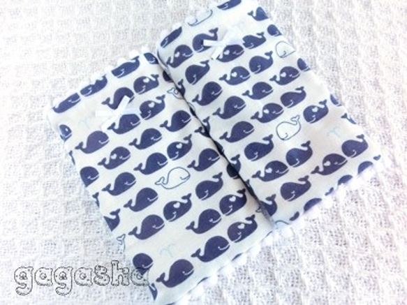 【soldout】ふかふかリバーシブルよだれパッド♡ハンドメイド soldout】ふかふかリバーシブルよだれパット♪ハンドメイド