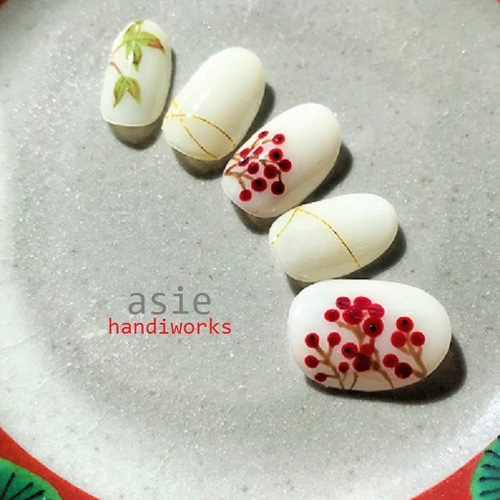 No.8 南天のネイルチップ ネイルチップ（つけ爪） asie 通販 6419841