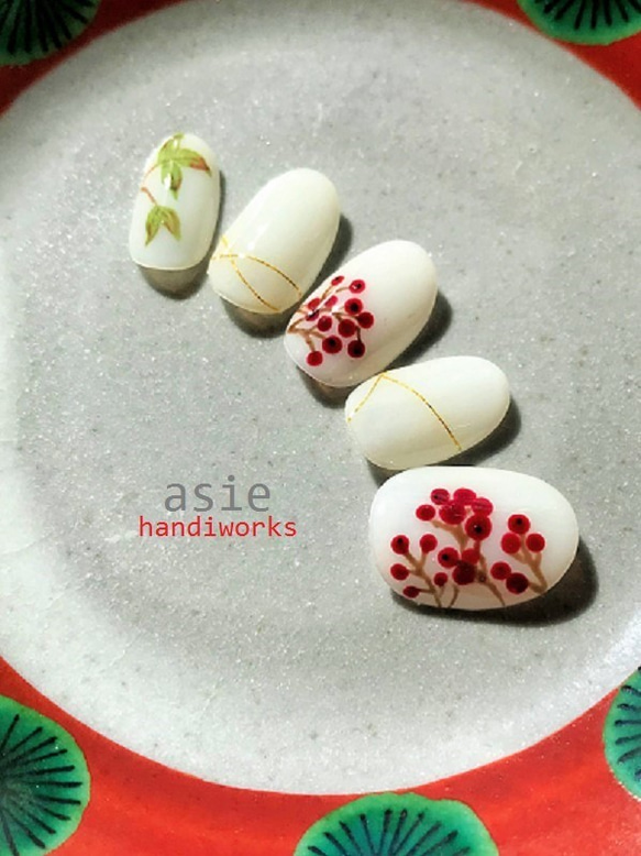 No.8 南天のネイルチップ ネイルチップ（つけ爪） asie 通販 6419841