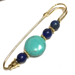 Bridget-lapis lazuli and turquoise- 1枚目の画像