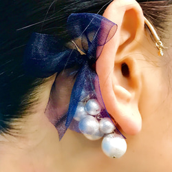 Ear Hook (navy) 2枚目の画像