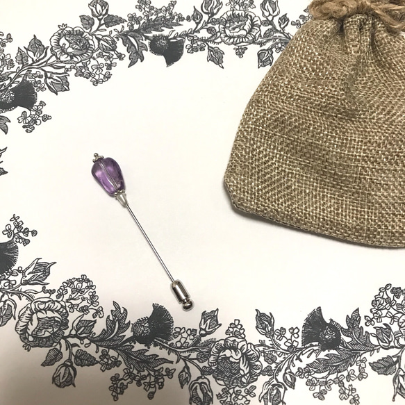 Hat -amethyst silver- 4枚目の画像