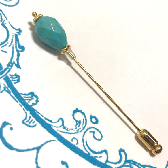 Hat -magnesite turquoise- 1枚目の画像