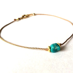 Anklet -turquoise- 1枚目の画像