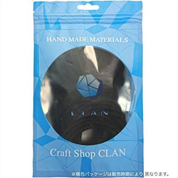 CLAN 高品質ヘアゴム 黒 たっぷり 30本入 リングゴム 結び目の無い内径 5cm 太さ4mm 【PPOJ】 2枚目の画像