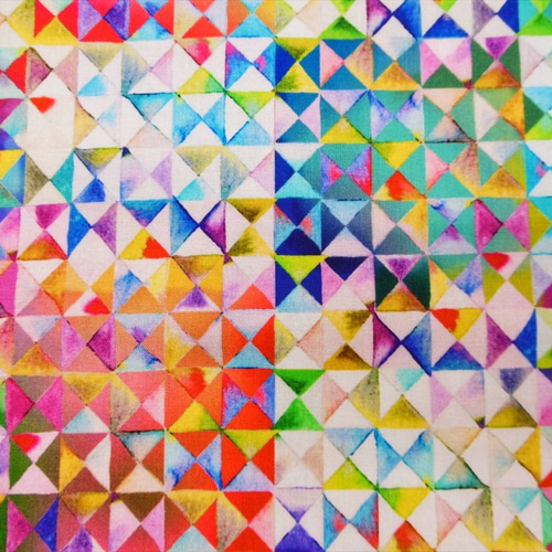 幾何学模様のパステル画 DALER ROWNEY 塗り絵 シンプリーアートセラピー ジオメトリック