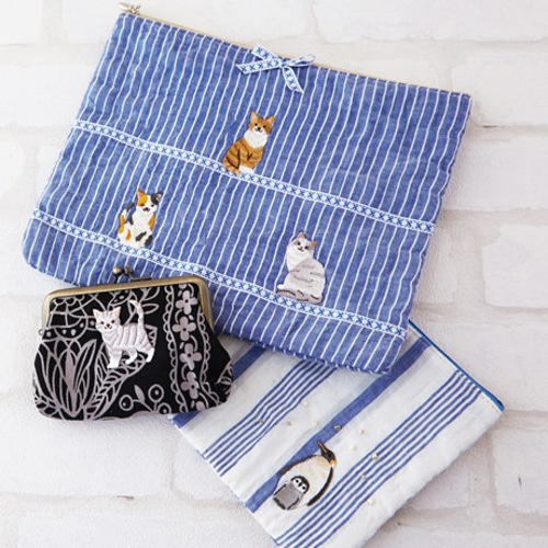 刺繍ワッペン アオアシカツオドリ 鳥 とり 動物 アップリケ