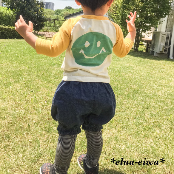 ぷっくりかぼちゃパンツ＊キュートドット 4枚目の画像