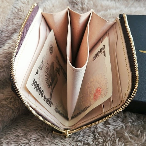 L字ファスナーウォレットマヤ#0120