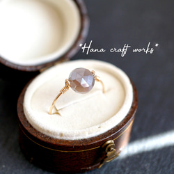 最新作★「グレームーンストーン」の世界でひとつの天然石リング24mm×15mm グレームーンストーン リング – Fruitsjolie