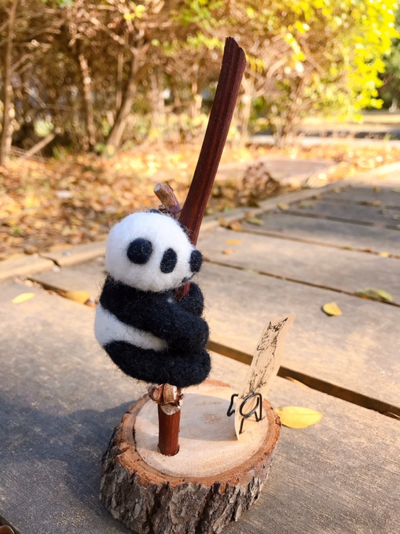 [Taiwan Handmade]あまり時間をかけたくない人-手作りの羊毛フェルト/ただあなたに頼りたい 1枚目の画像