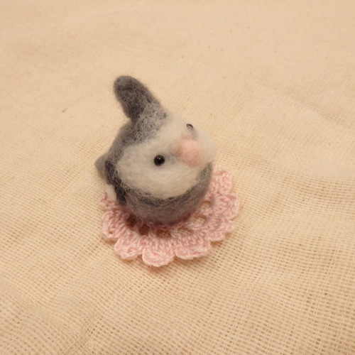 【専用】オカメインコホワイトフェイス…出品予定　羊毛フェルト 飼い鳥シリーズ～オカメインコ ホワイトフェイス～ 羊毛フェルト