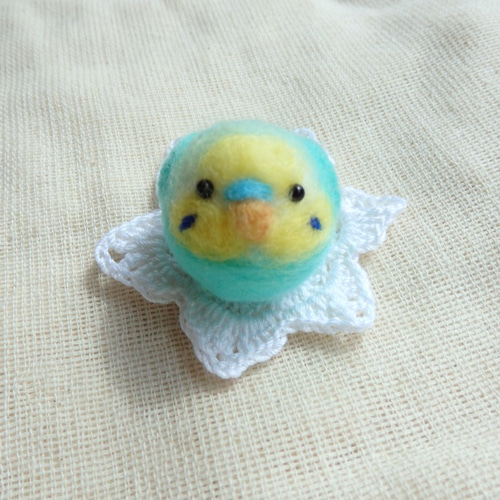 飼い鳥シリーズ～セキセイインコ レインボー～ 羊毛フェルト セキレイ