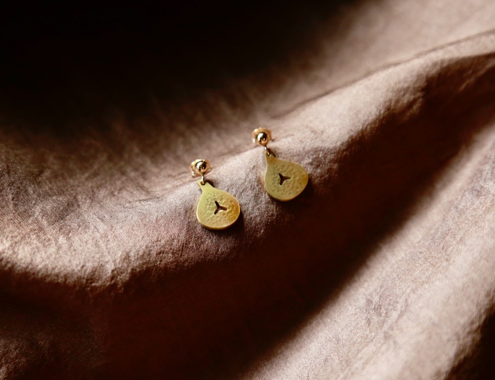 【受注制作】イチヂク（ピアス）