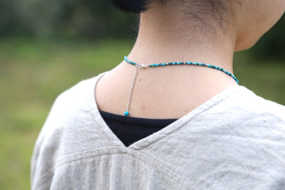 【受注制作】旅するイルカ（ネックレス） 5枚目の画像