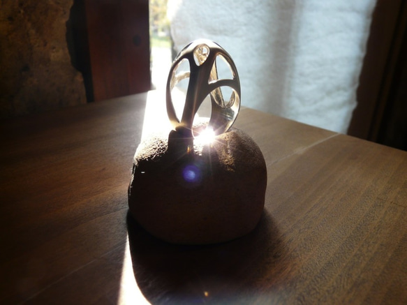 【受注制作】森の木漏れ日（リング・SV925製） 7枚目の画像