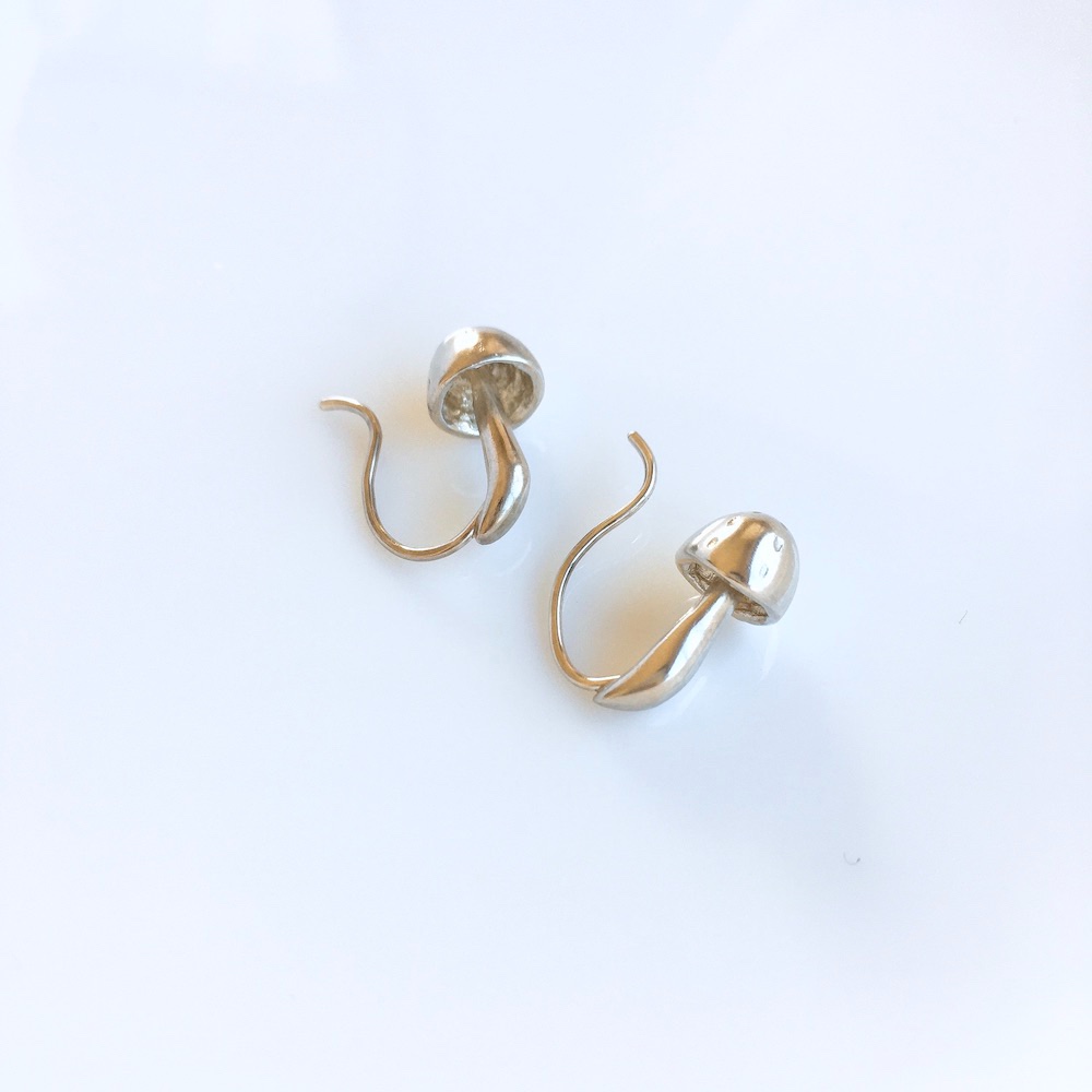 【受注制作】キノコ（ピアス）