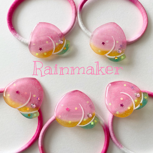 FR2 梅 撫子 柳 月桃 ヘアゴム