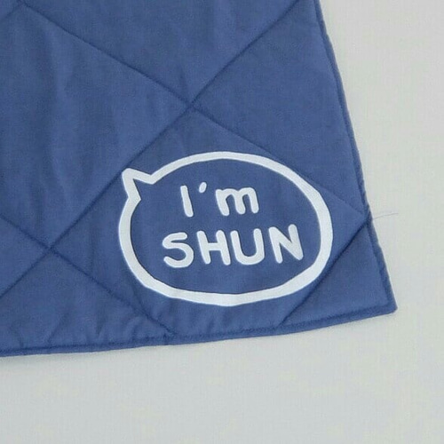 自己紹介カフェマット オーダーメイド 名入れ 小型犬 おもちゃ・ペット