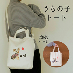 ゆきんこ様オーダーお散歩バッグ うちの子バッグ デニムリメイクバッグ 犬 ねこ 受注生産》うちの子デニムバッグ | iMSK.handmade