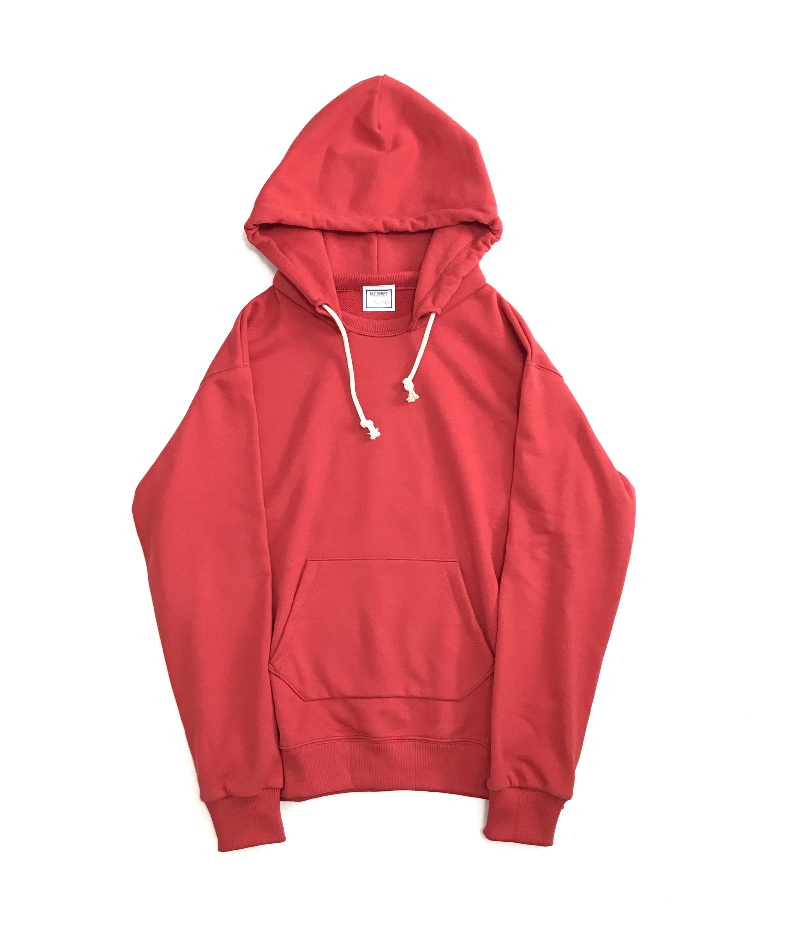 【Cham】unisex スウェットパーカー　レッド