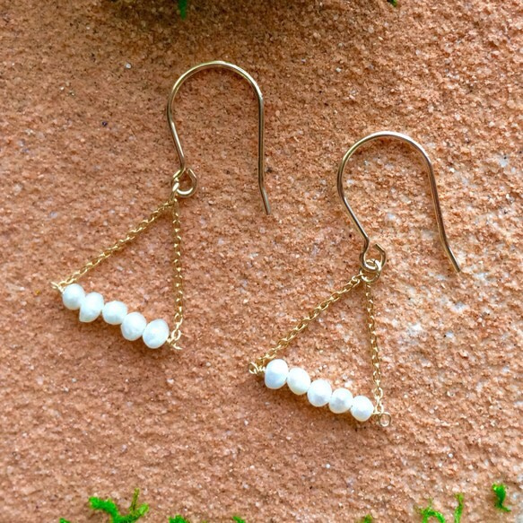 [production by order] keshi pearls earrings -3- 第3張的照片