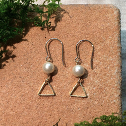 cotton pearls earrings - 2 - 第2張的照片