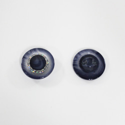 【送料無料】No.099/ネイビーボタン（20mm） 2枚目の画像