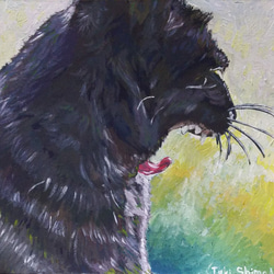 絵画（猫） 2枚目の画像