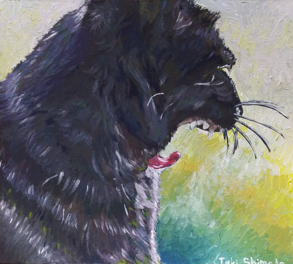 絵画（猫） 2枚目の画像
