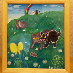 【猫】心は一緒 1枚目の画像