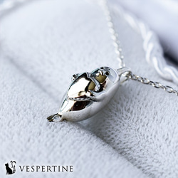 アザラシの赤ちゃんネックレス、ペンダント：ハート：可愛い動物