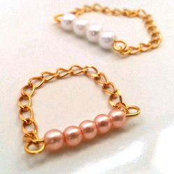 small pearls ring ～2color～ 2枚目の画像