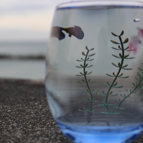 金魚鉢グラス グラス ZION GLASS ART 通販 9932111｜Creema