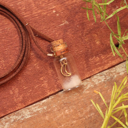 小瓶子裡的月亮項鍊 第4張的照片