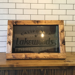ショーケース L LAKE WOODS カフェ風 2枚目の画像