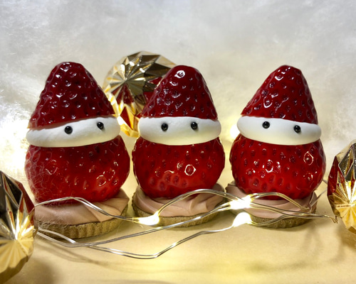 いちごマニー　クリスマスオーナメントとベアーおまとめ いちご様専用マニー クリスマスオーナメントとベアーおまとめ - メルカリ