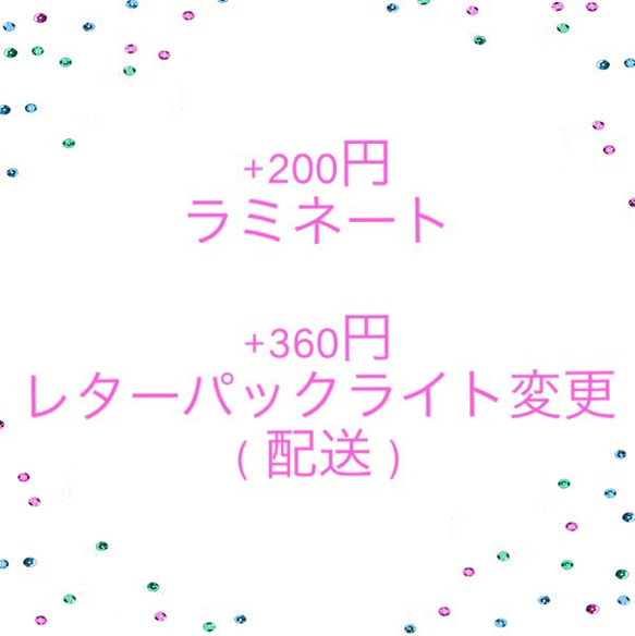 命名書＊メモリアルポスター 2枚目の画像