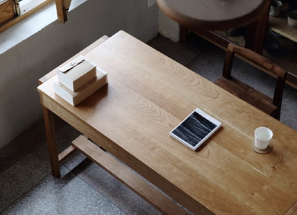 オーダーメイド 職人手作り テーブル パソコンデスク オフィス 机 インテリア 収納 天然木 家具 無垢材 LR2018 3枚目の画像