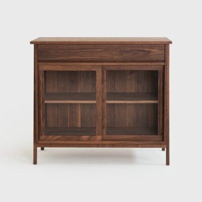 オーダーメイド 職人手作り 家具 キャビネット サイドボード リビング 収納棚 家具 天然木 木目 無垢材 LR2018