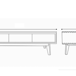 オーダーメイド 職人手作り 家具 天然木 テレビボード テレビ台 ローボード 木目 AVボード 収納 エコ LR2018 1枚目の画像