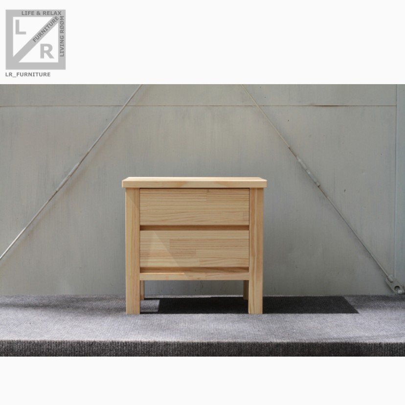 オーダーメイド 職人手作り ベットサイドテーブル プリンター台 キャビネット 天然木 木目 家具 収納 LR2018