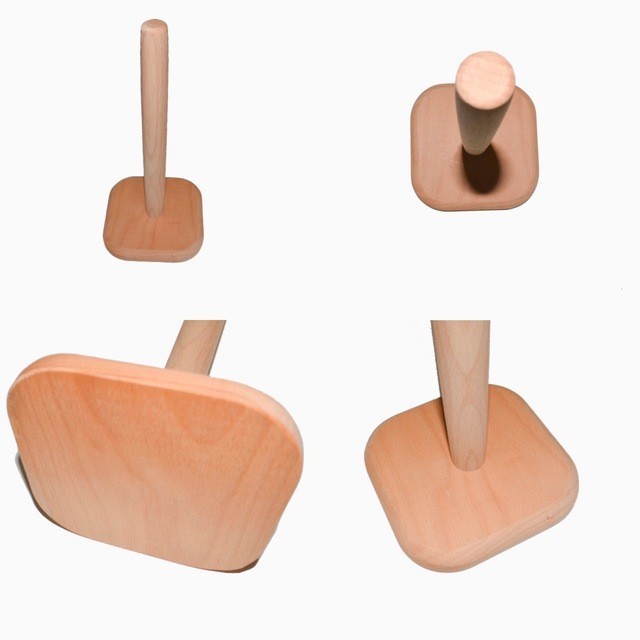 受注生産 職人手作り キッチンペーパーホルダー 収納 木製雑貨 木目 無垢材 天然木 キッチン小物 エコ LR2018