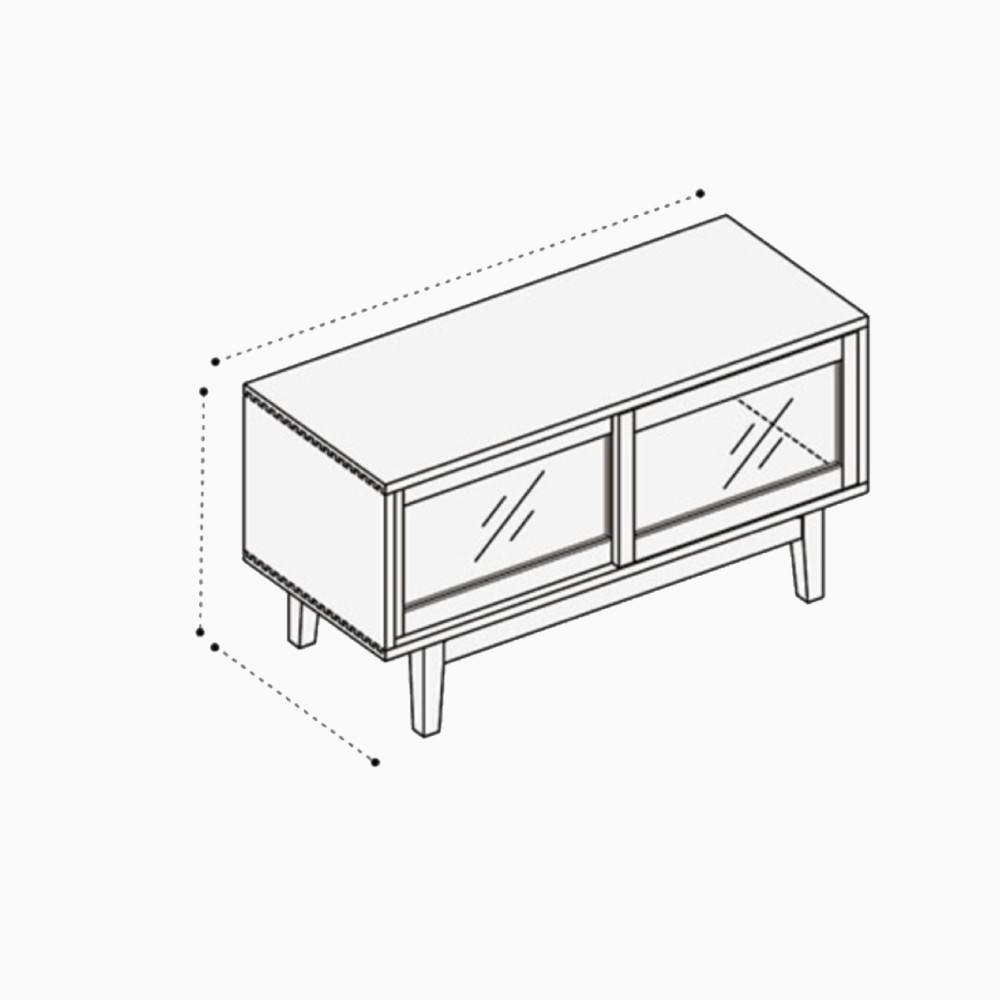 オーダーメイド 職人手作り ローボード テレビ台 テレビボード 無垢材 北欧家具 収納 木目 天然木 エコ LR2018
