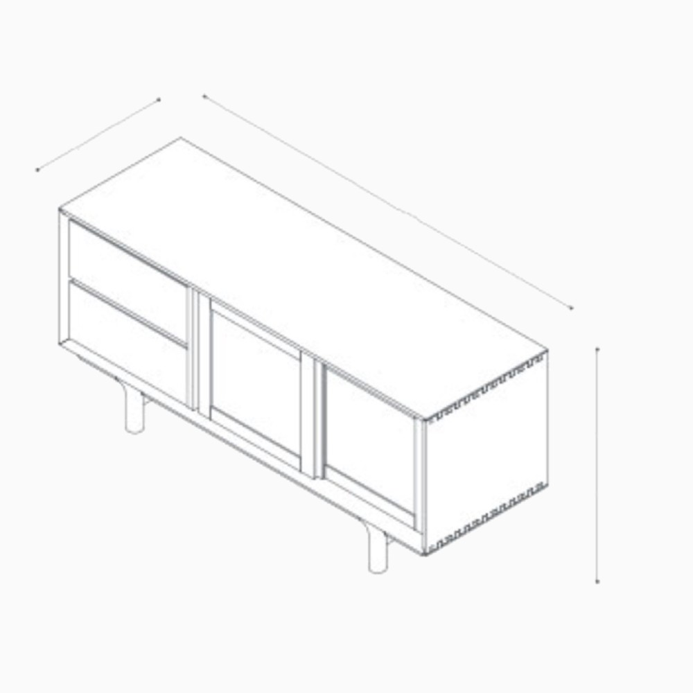 オーダーメイド 職人手作り ローボード テレビ台 テレビボード 北欧家具 収納 無垢材 天然木 木目 エコ LR2018