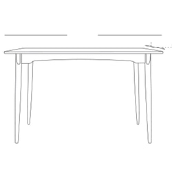 オーダーメイド 職人手作り 食卓 ダイニングテーブル テーブル 机 北欧 無垢材 おうち時間 天然木 木目 LR2018 1枚目の画像