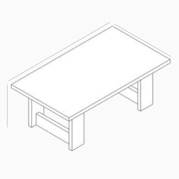 オーダーメイド 職人手作り ローテーブル コーヒーテーブル ソファーテーブル 天然木 木目 家具 座卓 LR2018 1枚目の画像