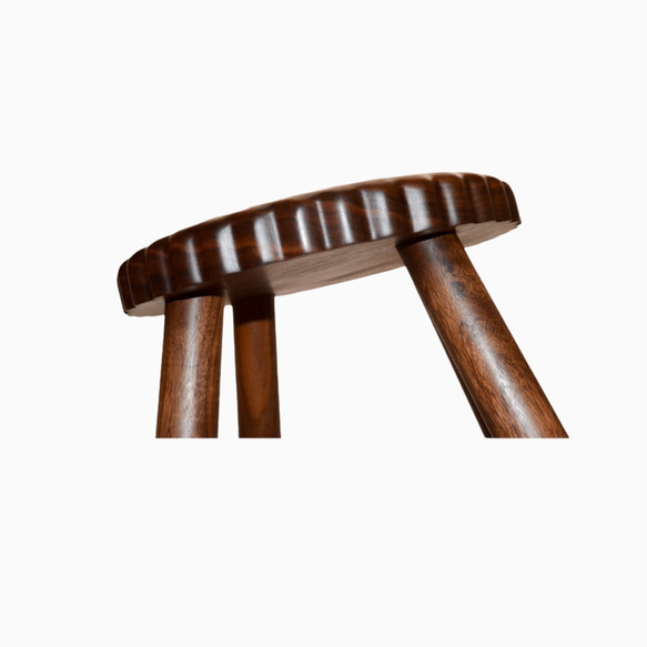 受注生産 職人手作り キッズチェア 子供椅子 スツール 机 インテリア おうち時間 リビング 木製 家具 LR2018 4枚目の画像