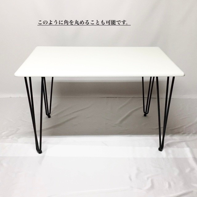 オーダーメイド 職人手作り アイアンウッド 白家具 デスク パソコンデスク テーブル 作業台 ホワイト LR2018