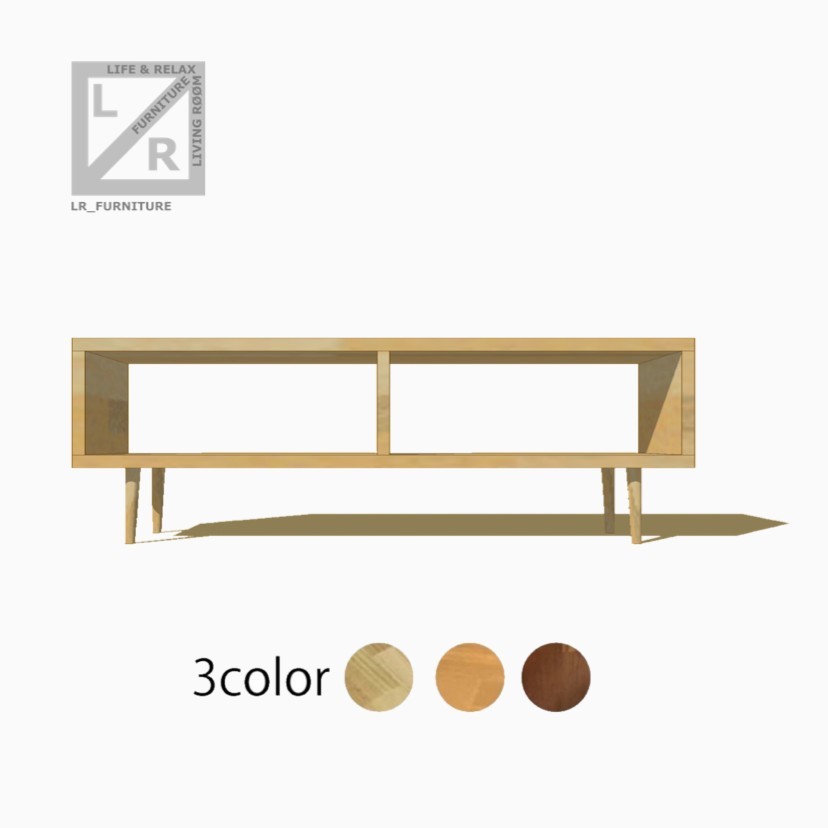 オーダーメイド 職人手作り テレビ台 ローボード ローテーブル 収納 無垢材 天然木 木目 北欧家具 エコ LR2018